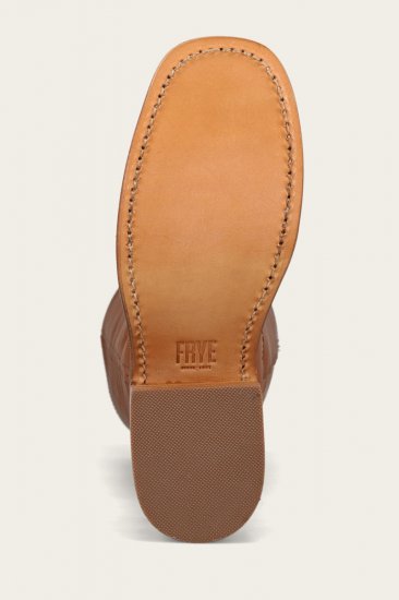 Frye Campus 14L Wide Calf - Saddle - Click Image to Close