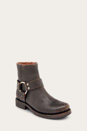 Frye Veronica Harness Short - Antiqued-black - Click Image to Close