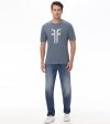 Frye Classic-Fit Crewneck Graphic Tee - Classic-Fit Crewneck Graphic Tee