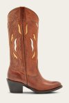 Frye Shelby Deco Stitch - Caramel