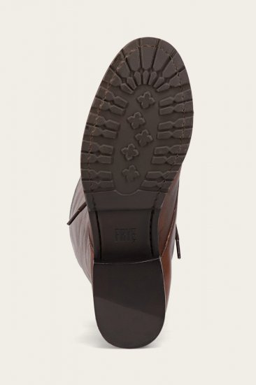Frye Melissa Lug Back Zip - Amber - Click Image to Close