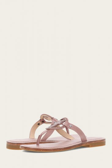 Frye Taylor Logo Sandal - Woodrose - Click Image to Close