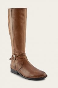 Frye Melissa Belted Tall - Dark-taupe