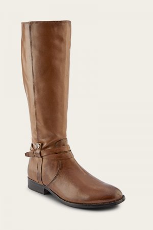 Frye Melissa Belted Tall - Dark-taupe