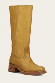 Frye Campus 14L Wide Calf - Banana