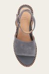 Frye Joy Ankle Strap Platform Sandal - Blue-ash