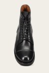 Frye Dylan Lace Up - Black-scotchgrain