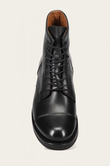 Frye Dylan Lace Up - Black-scotchgrain - Click Image to Close
