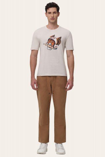 Frye Classic-Fit Crewneck Graphic Tee - Classic-Fit Crewneck Graphic Tee - Click Image to Close