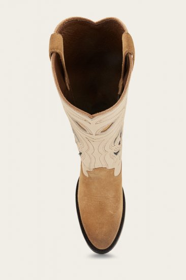 Frye Shelby Deco Stitch - White-multi - Click Image to Close