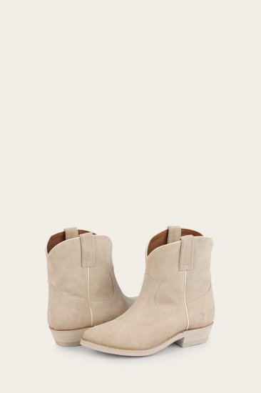 Frye Billy Short - Ivory-suede - Click Image to Close