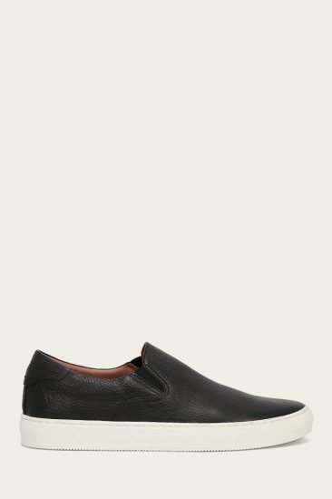 Frye Astor Gore Slip On - Black - Click Image to Close