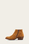 Frye Carson Piping Bootie - Bronze