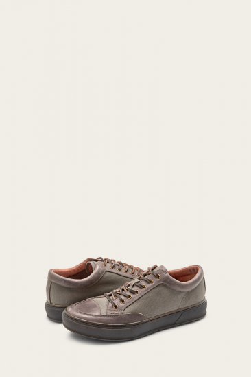 Frye Hoyt Low Lace - Charcoal - Click Image to Close