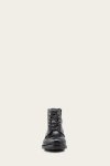Frye Bowery Lace Up - Jet-black