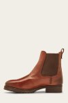 Frye Melissa Double Sole Chelsea - Cognac