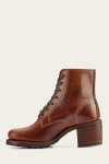 Frye Sabrina 6G Lace Up - Cognac