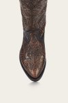 Frye Billy Daisy Pull On - Black-tooled