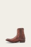 Frye Austin Inside Zip - Cognac