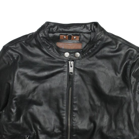 Frye Tobacco Cafe Racer Jacket - Frye Tobacco Cafe Racer Jacket - Click Image to Close