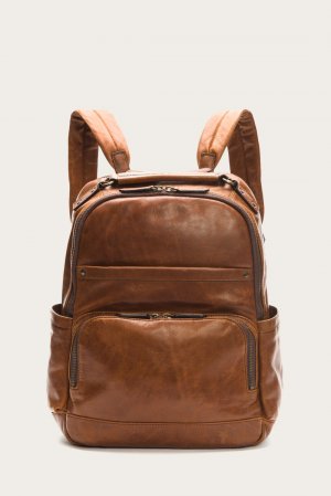Frye Logan Backpack - Cognac
