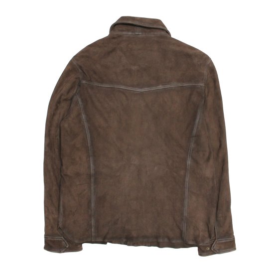 Frye Dark Brown Shacket - Frye Dark Brown Shacket - Click Image to Close