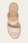 Frye Pipa Woodstock 2 Band Platform Sandal - Ivory