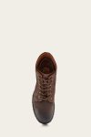 Frye Sabrina 6G Lace Up - Dark-brown