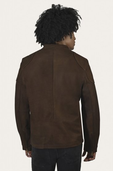 Frye Modern Racer Leather Jacket - Modern Racer Leather Jacket - Click Image to Close