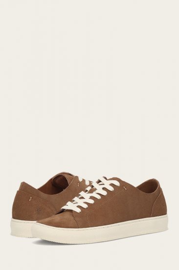 Frye Astor Unlined Sneaker - Almond - Click Image to Close