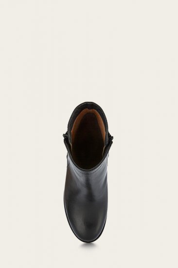 Frye Addie Double Zip - Black - Click Image to Close