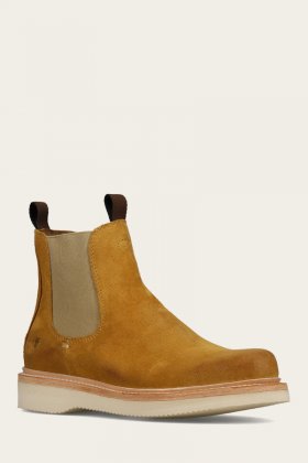 Frye Hudson Chelsea Wedge - Golden-rod