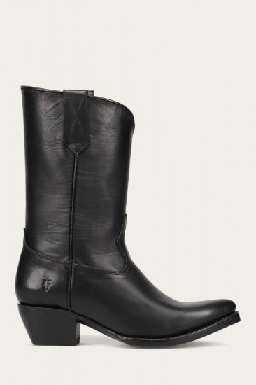 Frye Sacha Mid Pull On - Black - Click Image to Close