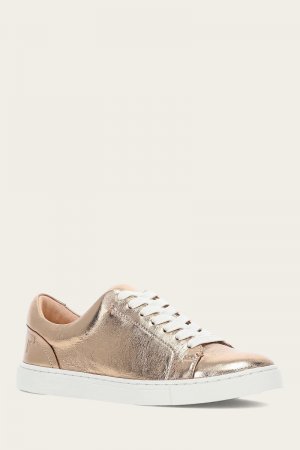 Frye Ivy Low Lace - Dark-gold