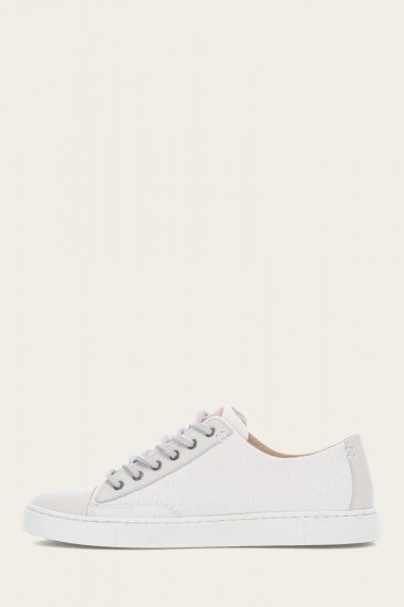 Frye Ivy Canvas Low Lace - Ivory - Click Image to Close