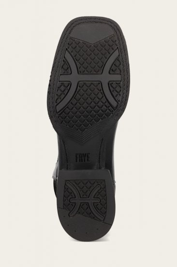 Frye Hauser Deco Stitch - Black-black - Click Image to Close