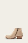 Frye Carson Piping Bootie - White