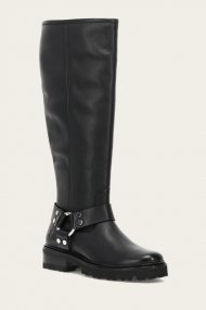 Frye Olivia Harness Tall - Black