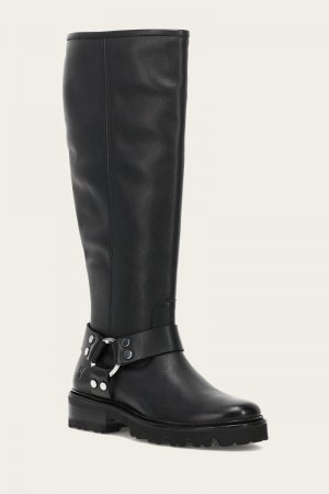 Frye Olivia Harness Tall - Black