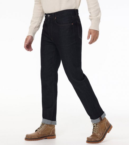 Frye Straight Slim Jeans In Raw Indigo - Straight Slim Jeans In Raw Indigo - Click Image to Close