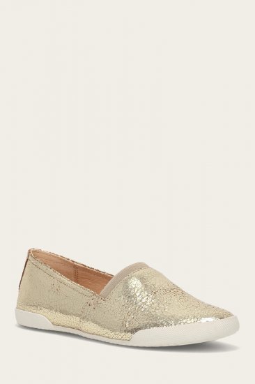 Frye Melanie Slip On - Gold-mirror - Click Image to Close