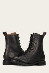 Frye Veronica Flex Combat - Antique-black