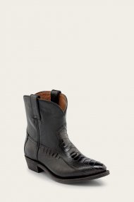 Frye Billy Short - Black-ostrich