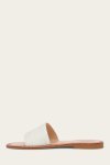 Frye Ava Woodstock Slide - White