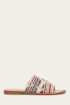 Frye Ava Crochet Slide - Ivory-sw