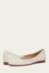 Frye Carson Ballet - White