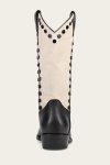Frye Billy Pull On Stud - Black-ivory