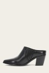 Frye Sara Western Mule - Black