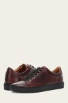 Frye Astor Low Lace - Mahogany