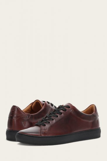 Frye Astor Low Lace - Mahogany - Click Image to Close